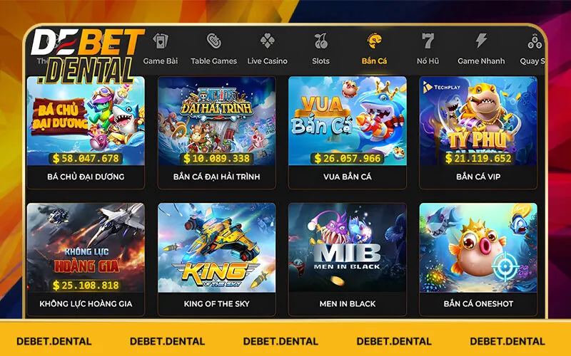 Trang chủ 17 Bắn cá