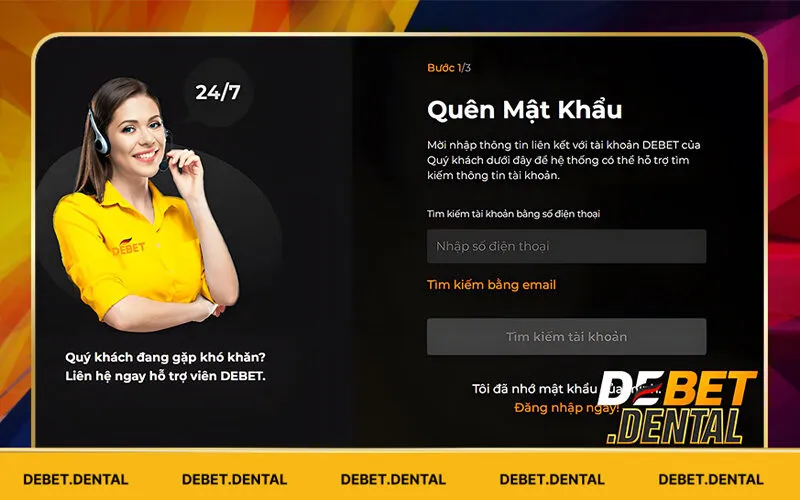 Quên Mật Khẩu Debet | Hướng Dẫn Lấy Lại Password Đơn Giản 2 Các cách lấy lại password khi quên mật khẩu Debet