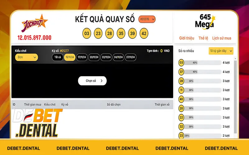 Lô Đề Debet | Nơi Quy Tụ Các Kèo Đánh Số Chất Nhất 6 Mega 6/45