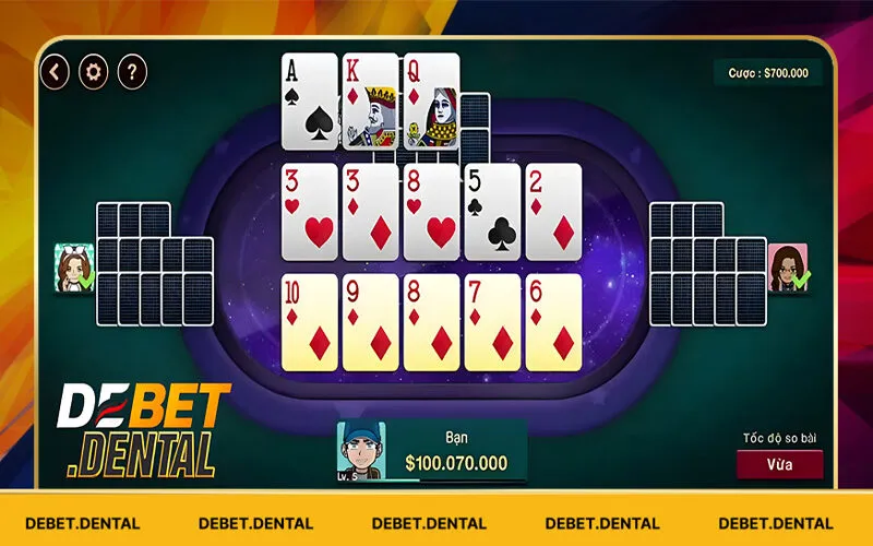 Quy tắc chia bài của Mậu binh online