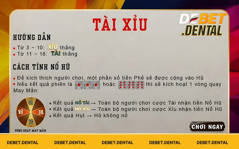 Tài Xỉu Debet | Nơi Gặt Hái Tỷ Đô Của Các Cao Thủ Debet 3 Quy tắc đặt cược siêu căn bản cho tất cả thành viên