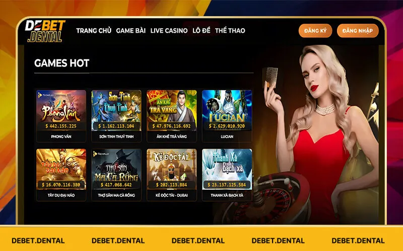 Trang chủ 11 Thông tin quan trọng về nhà cái Debet